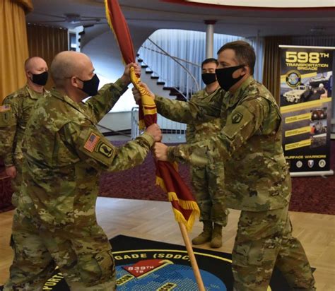 598th Transportation Brigade Welcomes New Commander Article The