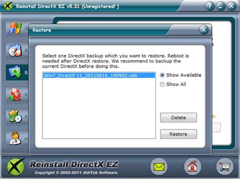 How To Use Reinstall Directx Ez