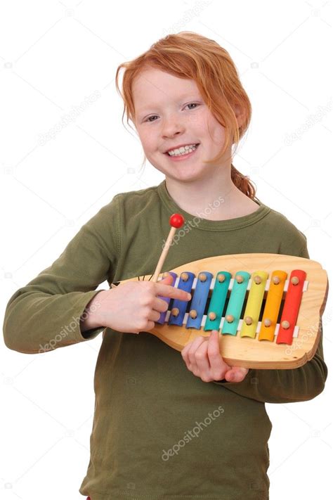 Girl Plays Xylophone Stock Photo By ©pahham 8587226