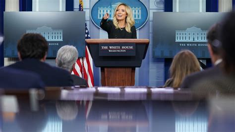 Kayleigh Mcenany Holds First Briefing As Press Secretary The New York