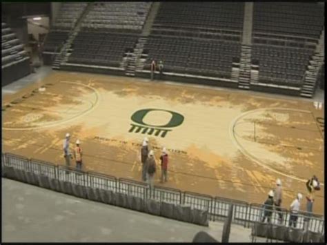 The wnba and ncaa use an identical court size—94 feet long by 50 feet wide. phil knight « Rush The Court