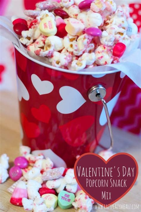Valentines Day Popcorn Snack Mix Easy Peasy Meals