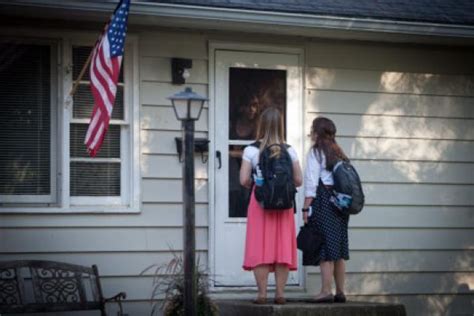 Mormon Missionaries Find Work Meaning In Community Service Sojourners