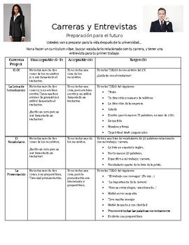 Carreras Careers Packet By Whatley Spanish Tpt