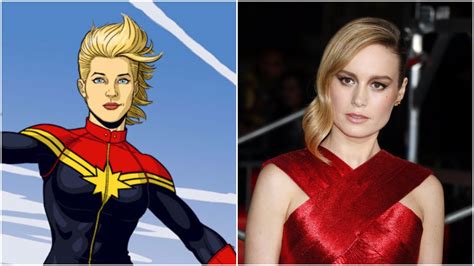 The First Look At Brie Larson As Captain Marvel Is Here The Mary Sue