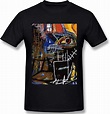 Jean-Michel Basquiat Creative Men's Basic Short Sleeve T-Shirt Colorful ...