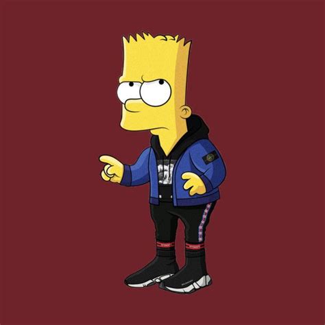 Hypebeast Bart Simpson In 2019 Simpsons Art Bart