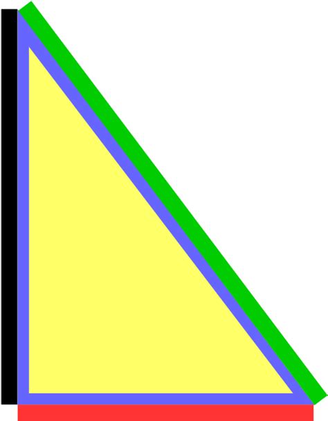 Right Triangle Right Triangle Png 500x650 Png Clipart Download