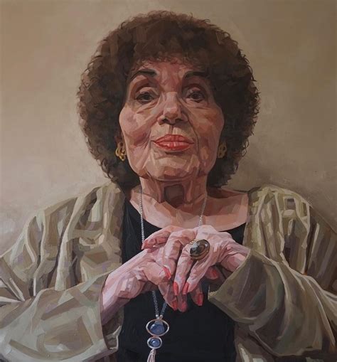 Dame Cleo Laine 2018 Oil On Canvas 34 X 36 My Commission From The Final Of Sky Arts Portrait