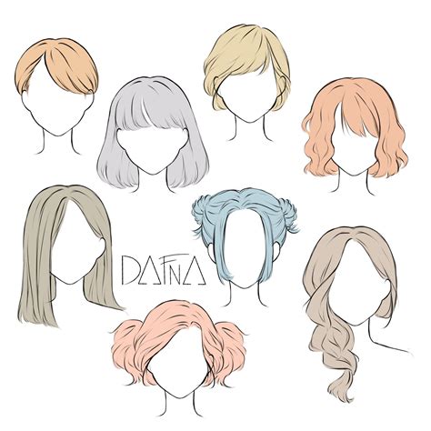 Drawing Hairstyles For Your Characters Drawing On Dem