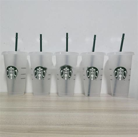 Starbucks 24oz Reusable Cold Cup Blank Starbucks Cups Etsy