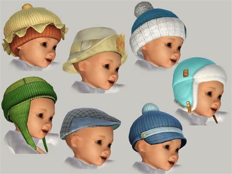 Ea Toddler Hats Converted To Baby Accessoires Toddler Hat Sims 3 Sims