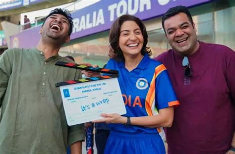 Anushka Sharma Concludes The Shoot For Chakda Xpress Female Cricket