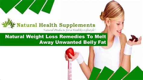 Natural Weight Loss Remedies To Melt Away Unwanted Belly Fat Youtube