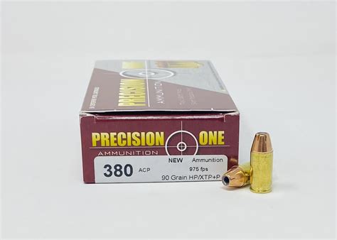 Precision One 9mm Ammunition 124 Grain Hollow Pointxtp 50 Rounds