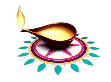 Pngforall Beautiful Decoration Happy Diwali Png Clipart Images