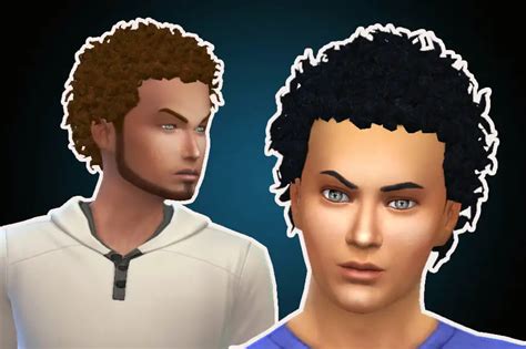 The Sims 4 Cc Curly Natural Hair Paggh