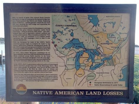 Native American Land Losses Historical Marker