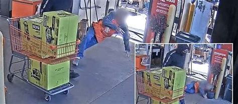 Shoplifter Shoved Home Depot Worker After He Tried To Stop The Thief Hot Lifestyle News
