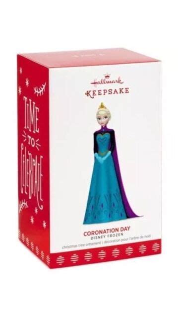 Elsa Disney Frozen Christmas Hallmark Keepsake Ornament CORONATION DAY New EBay
