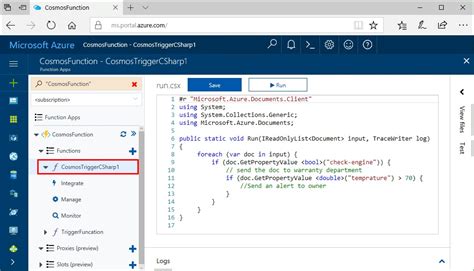 Serverless Database Computing With Azure Cosmos Db And Azure Functions