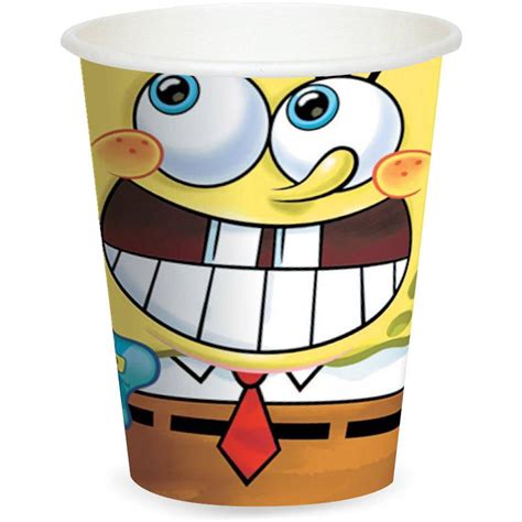 Spongebob Classic 9 Oz Cups 8pk