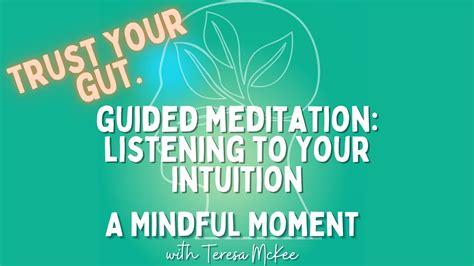 Guided Meditation Listen To Your Intuition Youtube