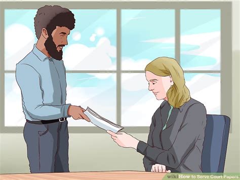 5 Ways To Serve Court Papers Wikihow