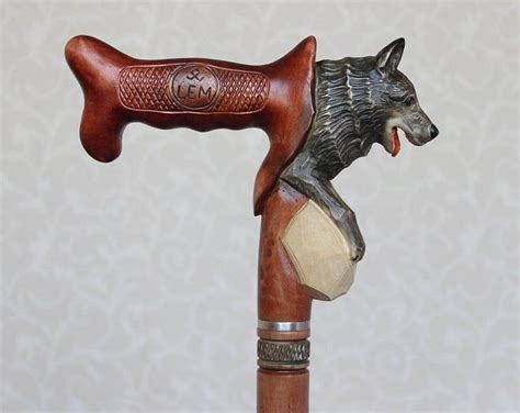 Custom Walking Cane With American Indian On The Top Hand Etsy Hand Carved Walking Sticks