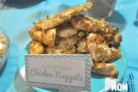 This recipe is for oven fried chicken breast, and although you can use the same coating recipe for chicken thighs, chicken tenders, chicken wings or how to get truly crispy baked fried chicken! Rice Krispie Chicken Nuggets from Digital Era Mom. Oh my gosh, this has the same texture as ...