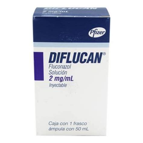 Diflucan 2 Mg Ml Solución Inyectable 1 Frasco ámpula De 50 Ml Walmart