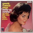 Connie Francis Sings Never On Sunday LP Vinyl Record Album