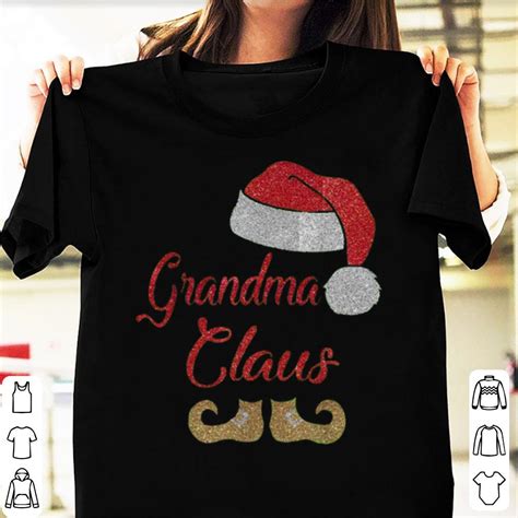 Official Grandma Claus Christmas Shirt Kutee Boutique