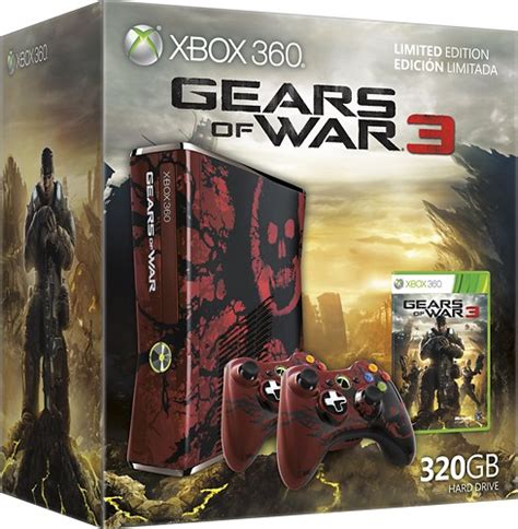 Best Buy Microsoft Xbox 360 Limited Edition Gears Of War 3 Bundle S4k 00001