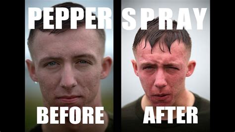 Pepper Spray Effects U Back Off
