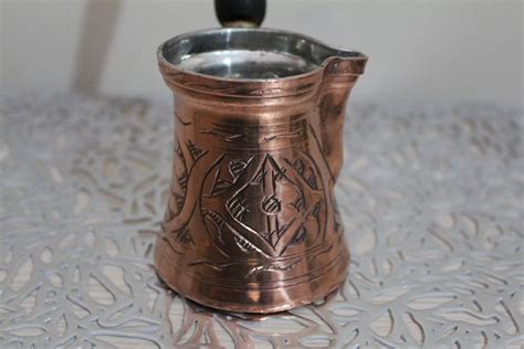 Handmade Copper Coffee Pot Turkish Coffee Pot Armenian Etsy