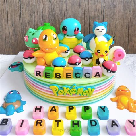 10 Pokemon Jelly Cake Food And Drinks Homemade Bakes On Carousell