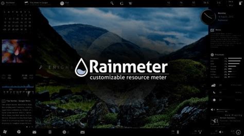 15 Best Rainmeter Skins For Windows Pc With Download Links
