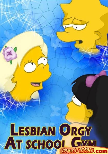 Lesbian Orgy At School Gym The Simpsons Porn Comics