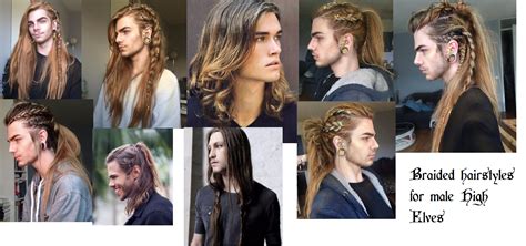 Potential Hairstyles For Male High Elves In World Of Warcraft World