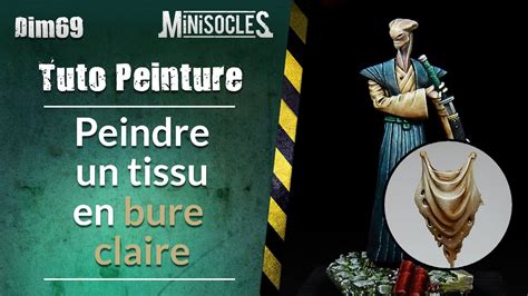 Peinture Sur Figurines Tuto Peindre Un Tissu En Bure Claire Youtube