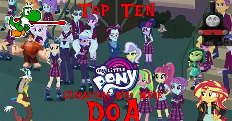 The Railfan Brony Blog Top 10 My Little Pony Characters That Were Doa