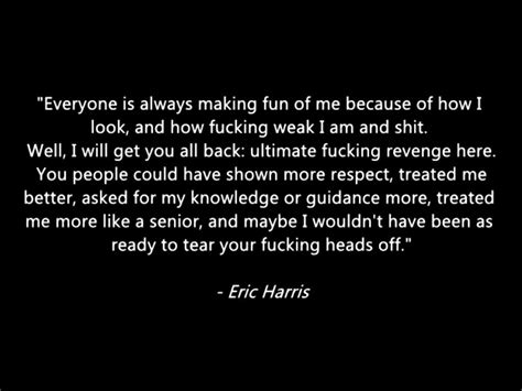 Eric Harris Wuote Dylan Columbine High School Shooting Devil Quotes Natural Born Killers