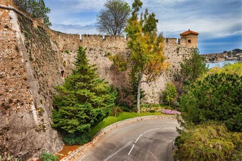 Citadel In Villefranche Sur Mer In France Stock Image Image Of