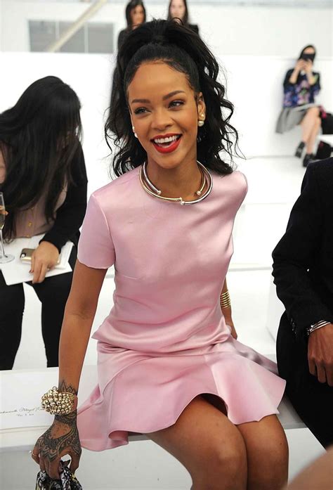Rihanna Dior Cruise 2015 Fashion Show May 2015
