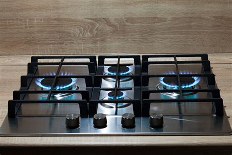 gas stoves cookware burner flame burning oven