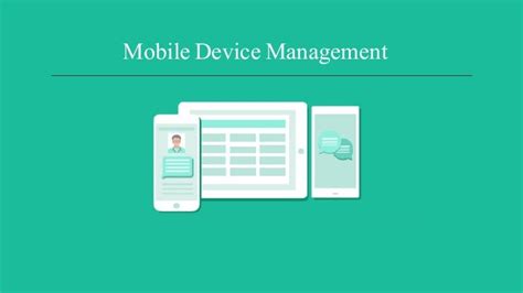 Mobile Device Management Mdm Software Solution