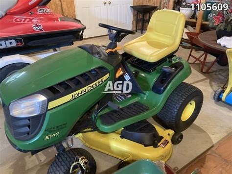 Used 2018 John Deere E140 Lawn Tractor Agdealer