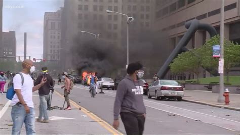 How Saturdays Protests Evolved In Downtown Cleveland