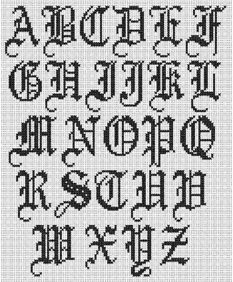 25 Best Simple Cross Stitch Alphabet Patterns Ideas Crochet Alphabet